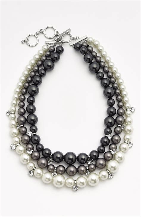 givenchy pearl necklace nordstrom|antique Givenchy pearl necklace.